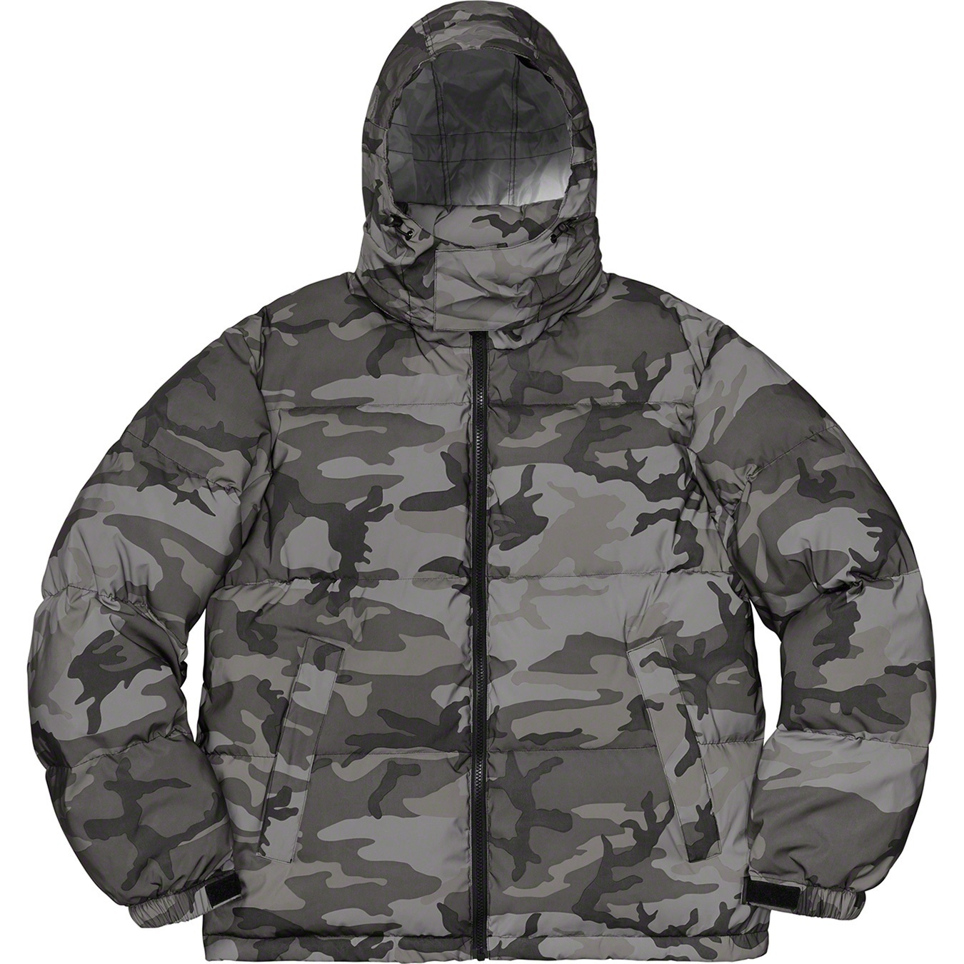 Reflective Camo Down Jacket view 18